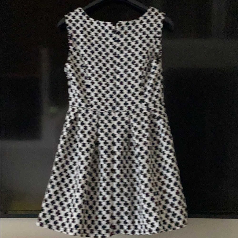 PLEATED SLEEVELESS FIT & FLAIR DRESS - Picture 2 of 9